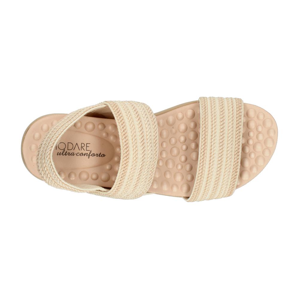 Foto 9 pulgar | Sandalias Modare Beige Para Mujer [mod116] Beige