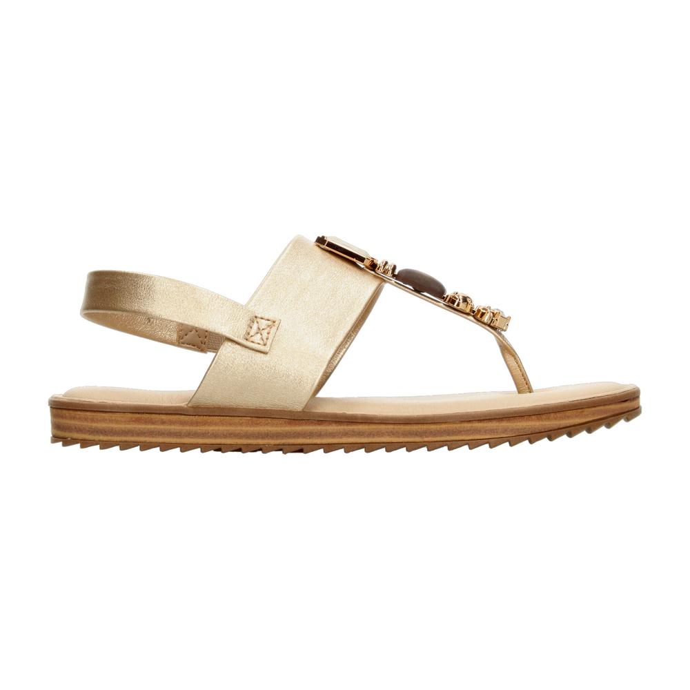 Sandalias Modare Dorado Para Mujer [mod127] Dorado