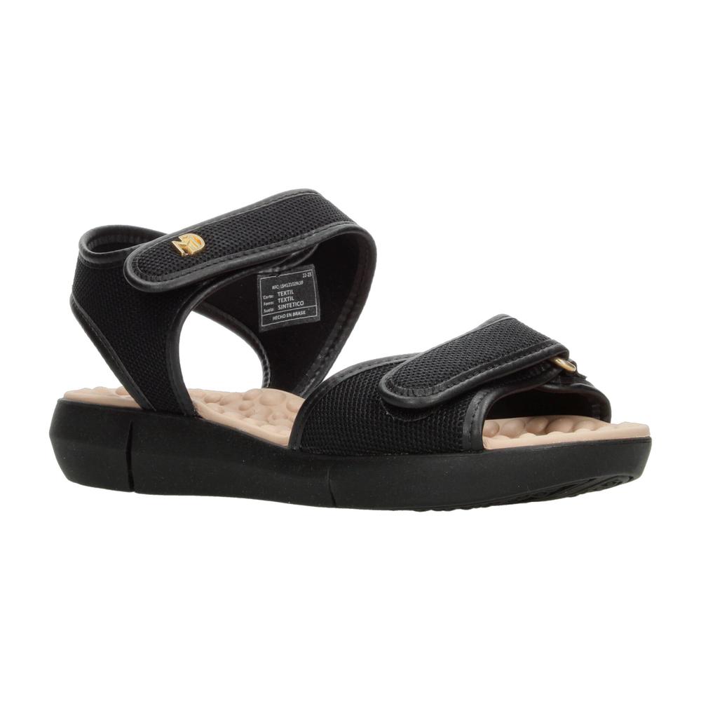 Foto 3 pulgar | Sandalias Modare Negro Para Mujer [mod65] Negro