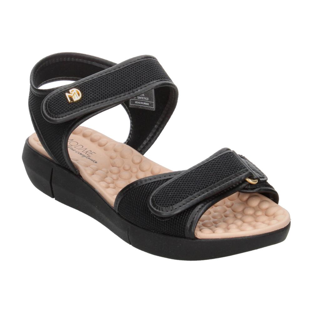 Foto 5 pulgar | Sandalias Modare Negro Para Mujer [mod65] Negro