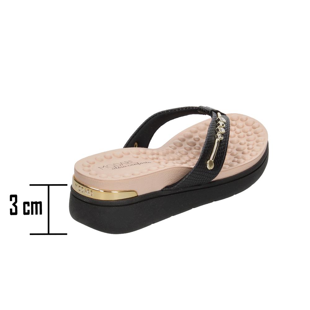 Foto 4 pulgar | Sandalias Modare Negro Para Mujer [mod123] Negro