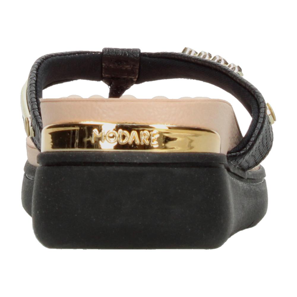 Foto 8 pulgar | Sandalias Modare Negro Para Mujer [mod123] Negro