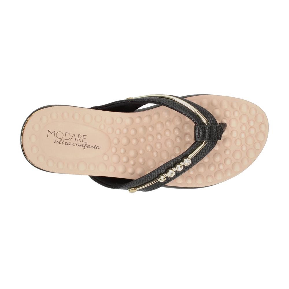Foto 8 | Sandalias Modare Negro Para Mujer [mod123] Negro
