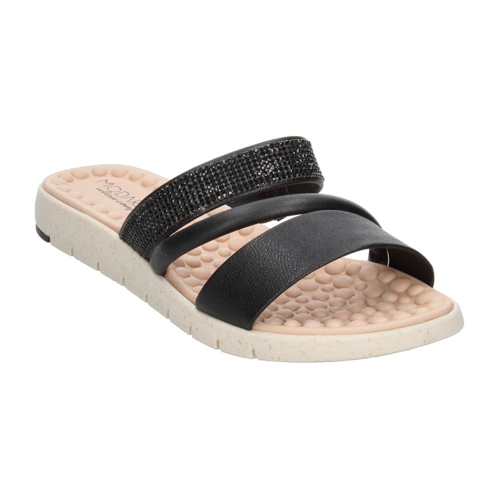 Foto 5 pulgar | Sandalias Modare Negro Para Mujer [mod128] Negro
