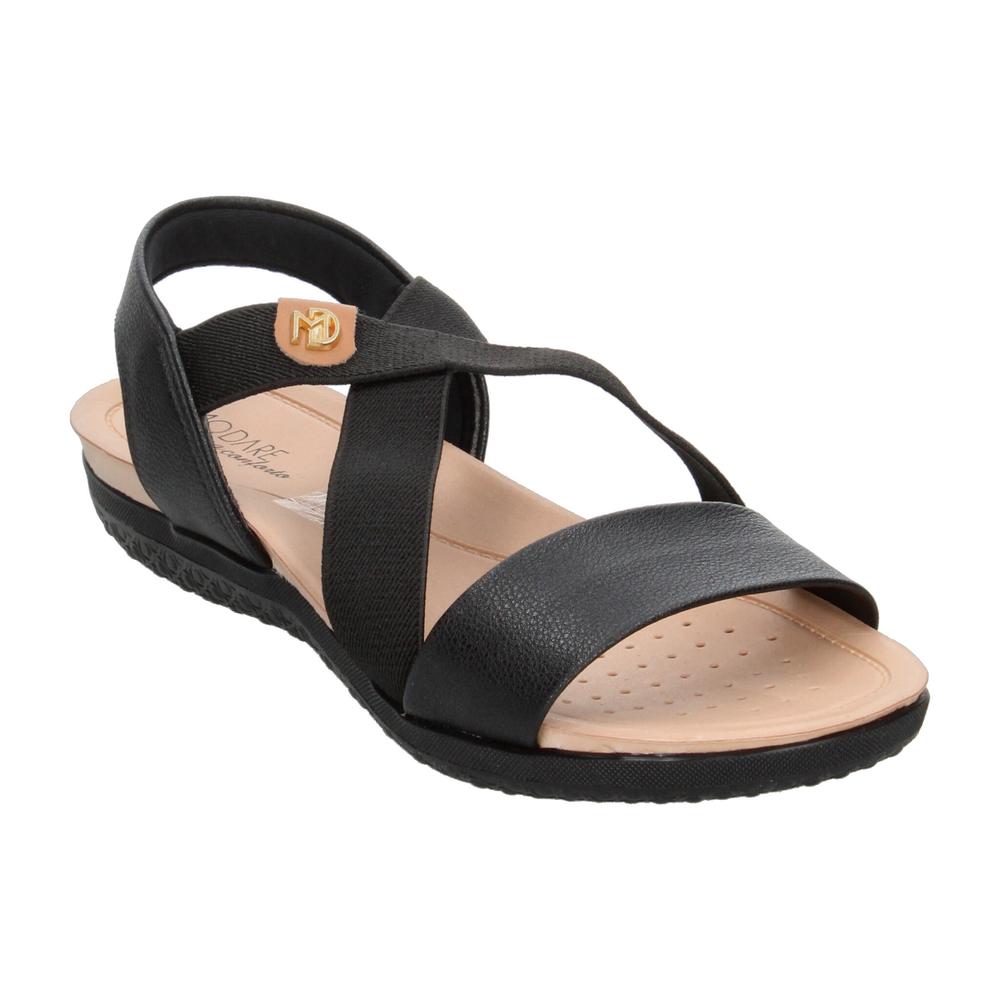 Foto 5 pulgar | Sandalias Modare Negro Para Mujer [mod109] Negro