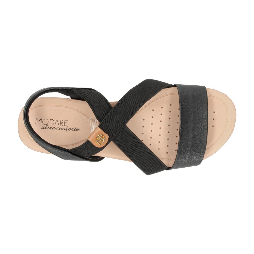 Foto 9 pulgar | Sandalias Modare Negro Para Mujer [mod109] Negro