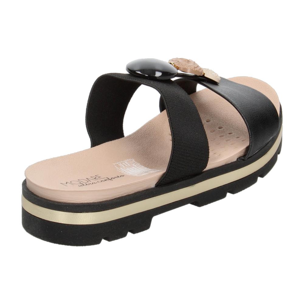 Foto 4 pulgar | Sandalias Modare Negro Para Mujer [mod125] Negro