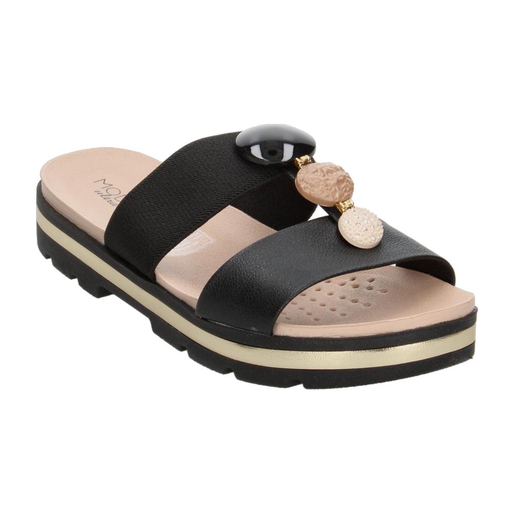 Foto 5 pulgar | Sandalias Modare Negro Para Mujer [mod125] Negro