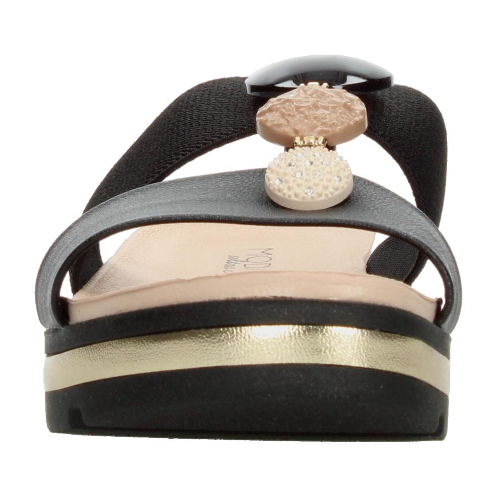 Foto 7 pulgar | Sandalias Modare Negro Para Mujer [mod125] Negro