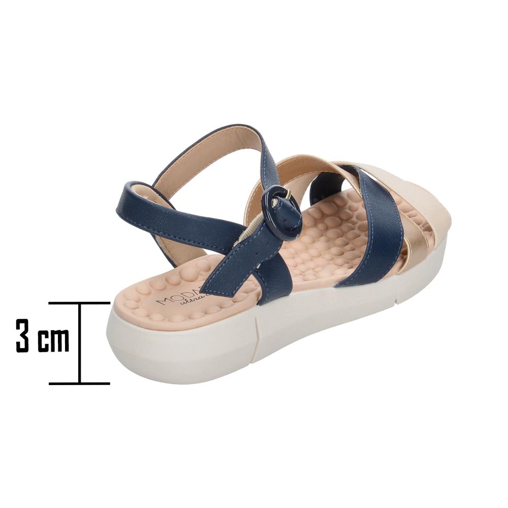 Foto 4 pulgar | Sandalias Modare Azul Para Mujer [mod114] Azul