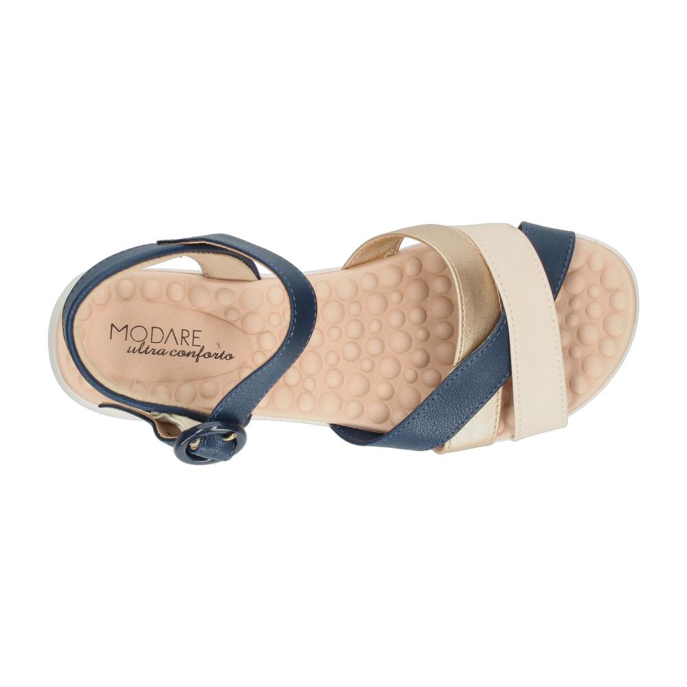 Foto 9 pulgar | Sandalias Modare Azul Para Mujer [mod114] Azul
