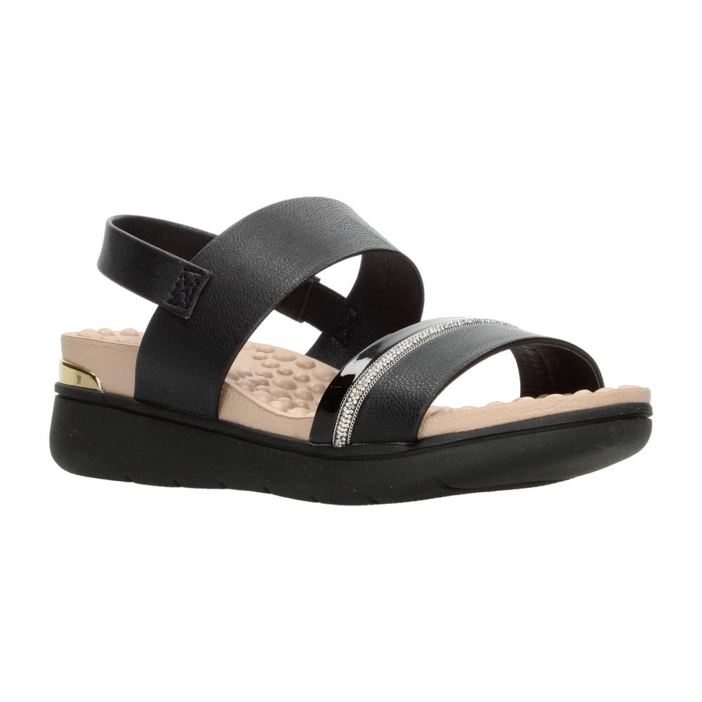 Foto 3 pulgar | Sandalias Modare Negro Para Mujer [mod121] Negro