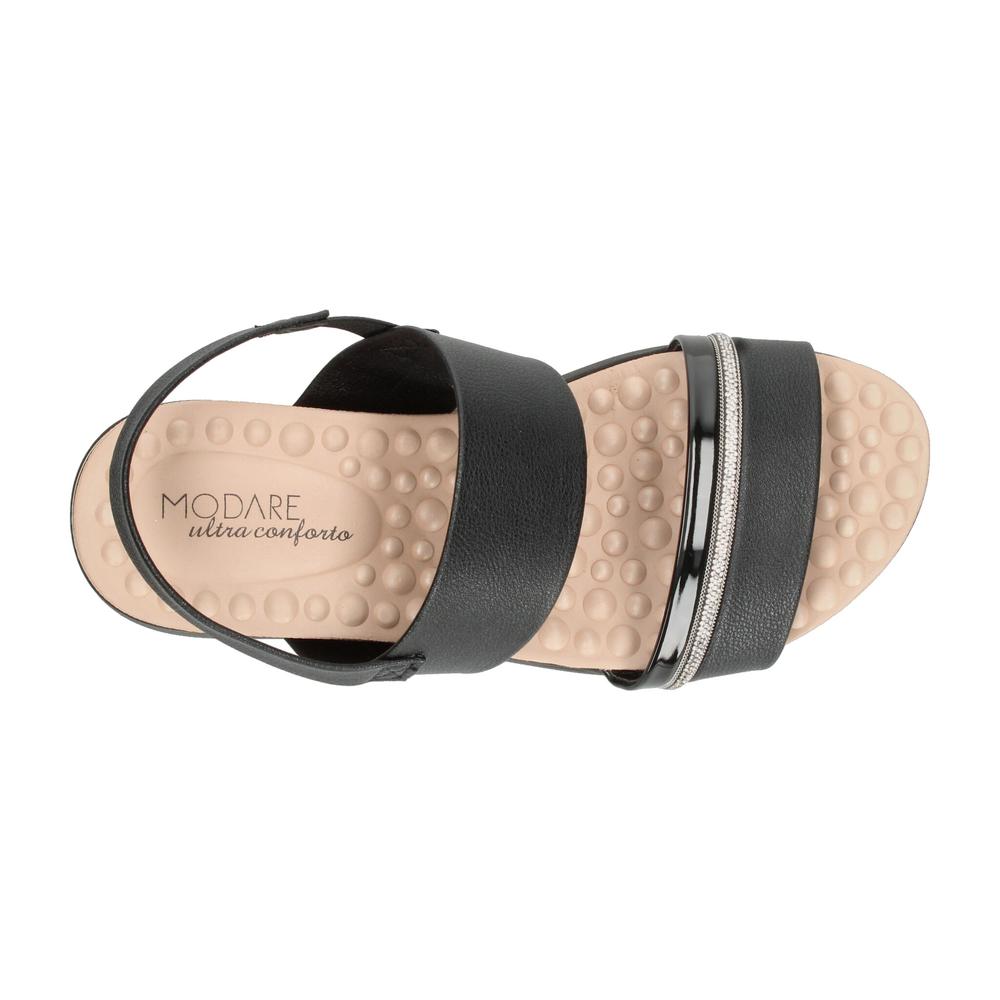 Foto 9 pulgar | Sandalias Modare Negro Para Mujer [mod121] Negro