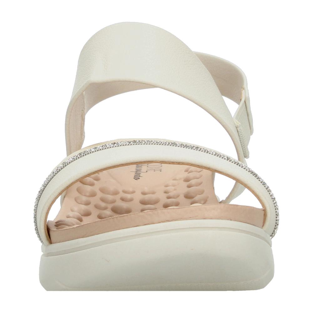 Foto 7 pulgar | Sandalias Modare Blanco Para Mujer [mod122] Blanco
