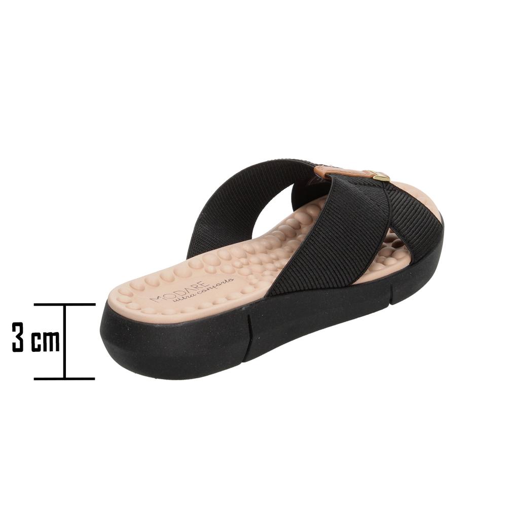 Foto 4 pulgar | Sandalias Modare Negro Para Mujer [mod63] Negro