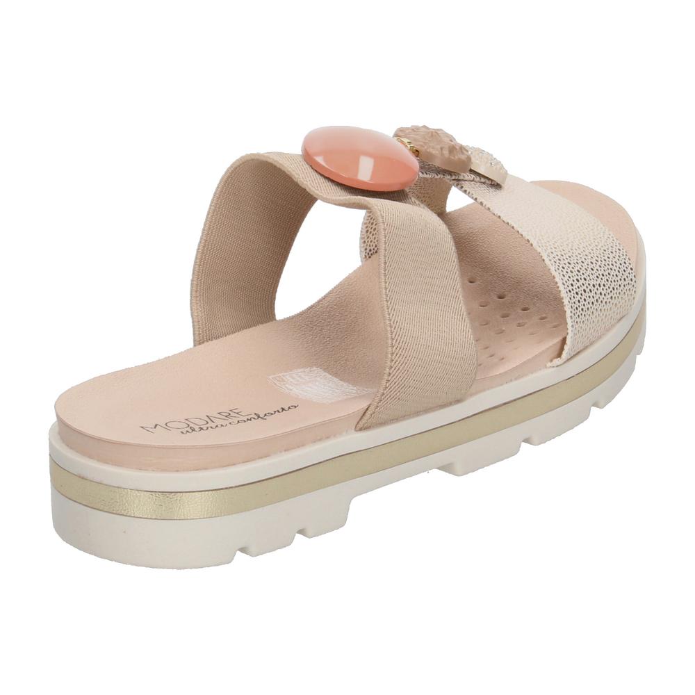 Foto 4 pulgar | Sandalias Modare Beige Para Mujer [mod126] Beige