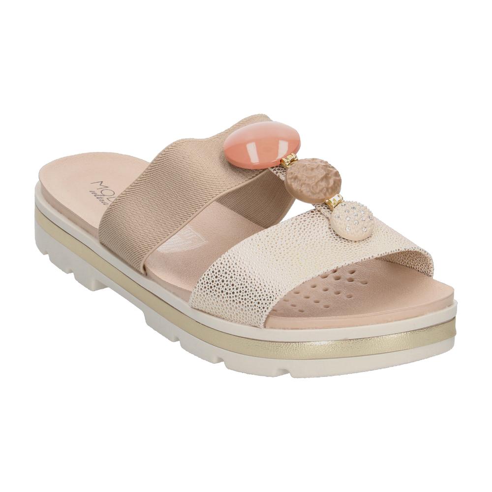 Foto 5 pulgar | Sandalias Modare Beige Para Mujer [mod126] Beige