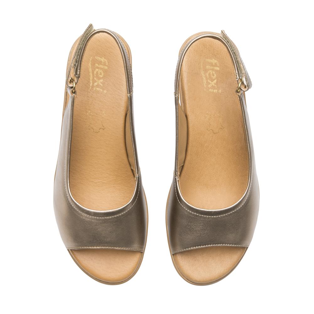 Foto 8 pulgar | Sandalias Flexi Beige Para Mujer [fff3752] Beige