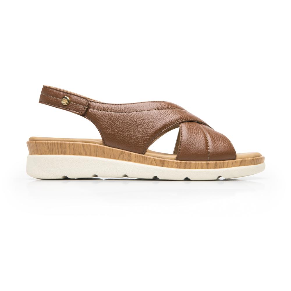 Sandalias Flexi Cafe Para Mujer [fff3757] Cafe