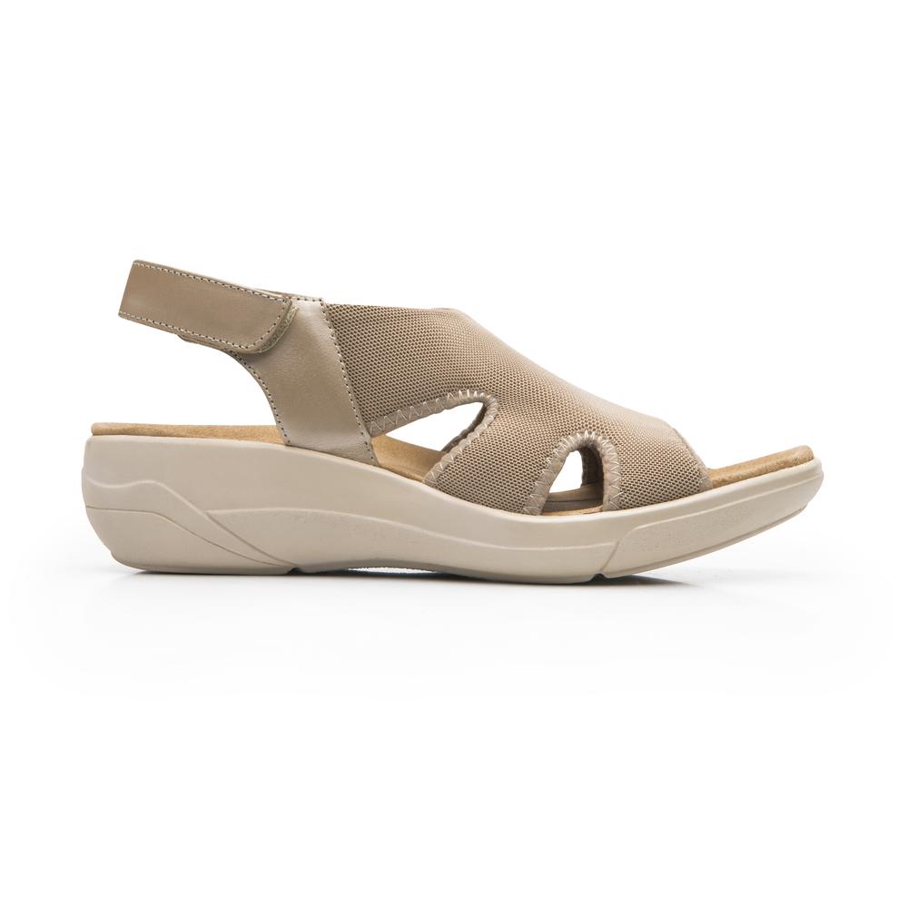 Foto 2 pulgar | Sandalias Flexi Beige Para Mujer [fff3768] Beige