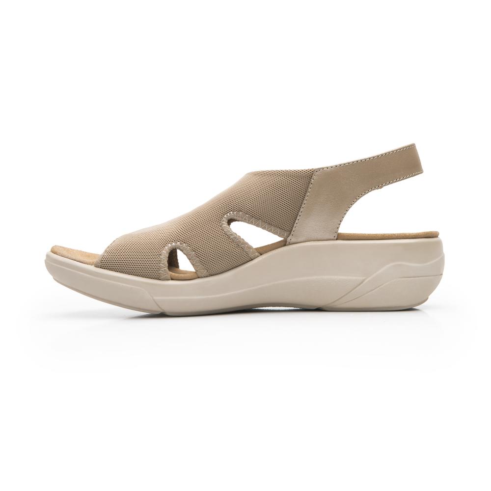 Foto 5 pulgar | Sandalias Flexi Beige Para Mujer [fff3768] Beige