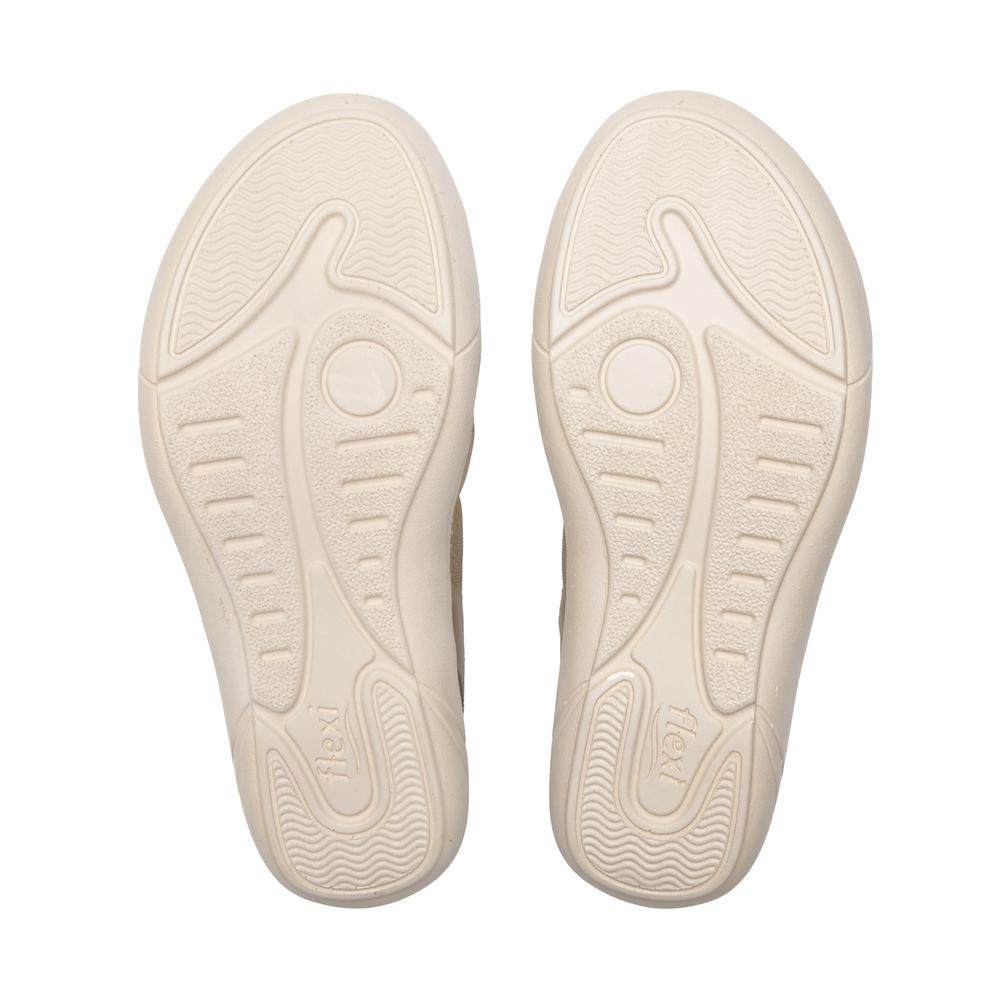 Foto 9 pulgar | Sandalias Flexi Beige Para Mujer [fff3768] Beige