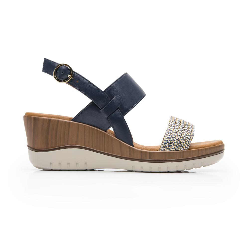 Foto 2 pulgar | Sandalias Flexi Azul Para Mujer [fff3748] Azul
