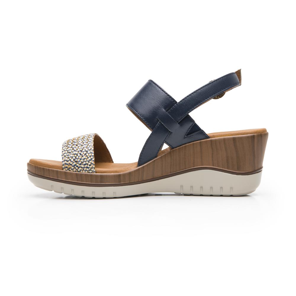 Foto 5 pulgar | Sandalias Flexi Azul Para Mujer [fff3748] Azul