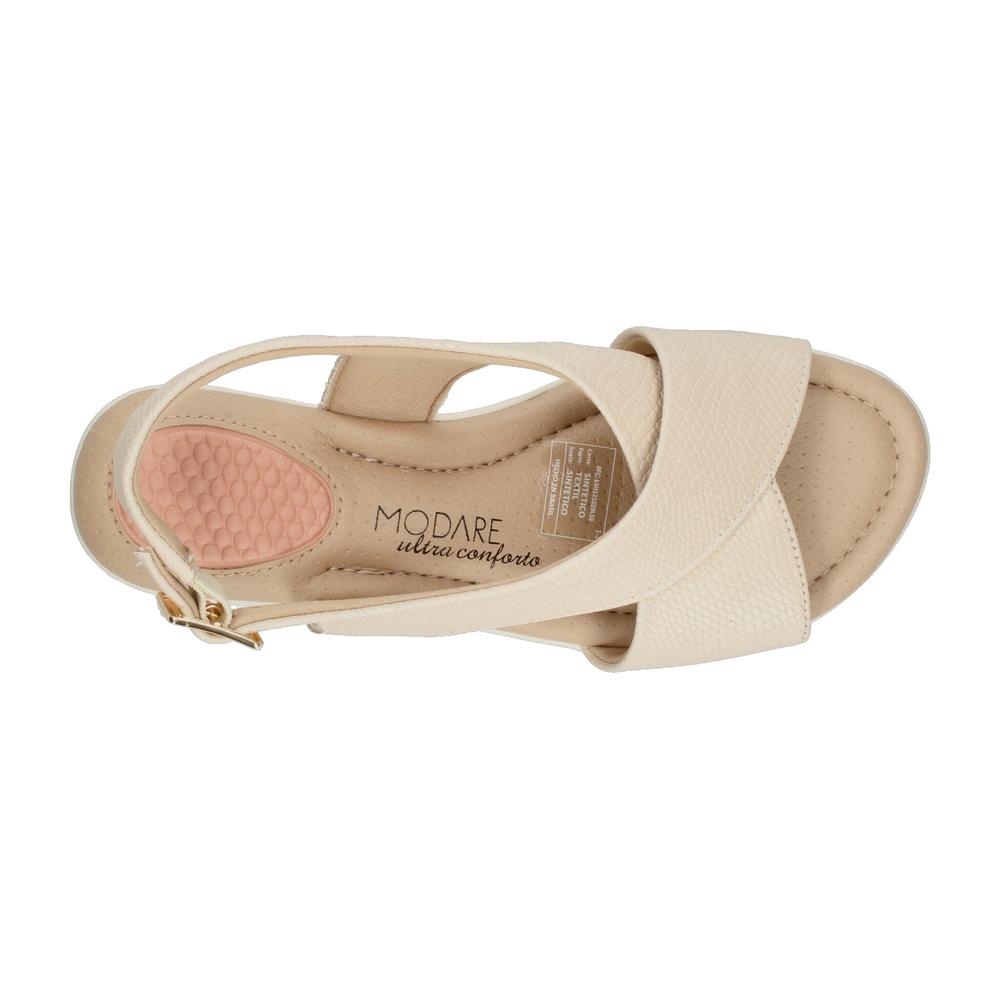 Foto 9 pulgar | Sandalias Modare Cremita Para Mujer [mod113] Beige