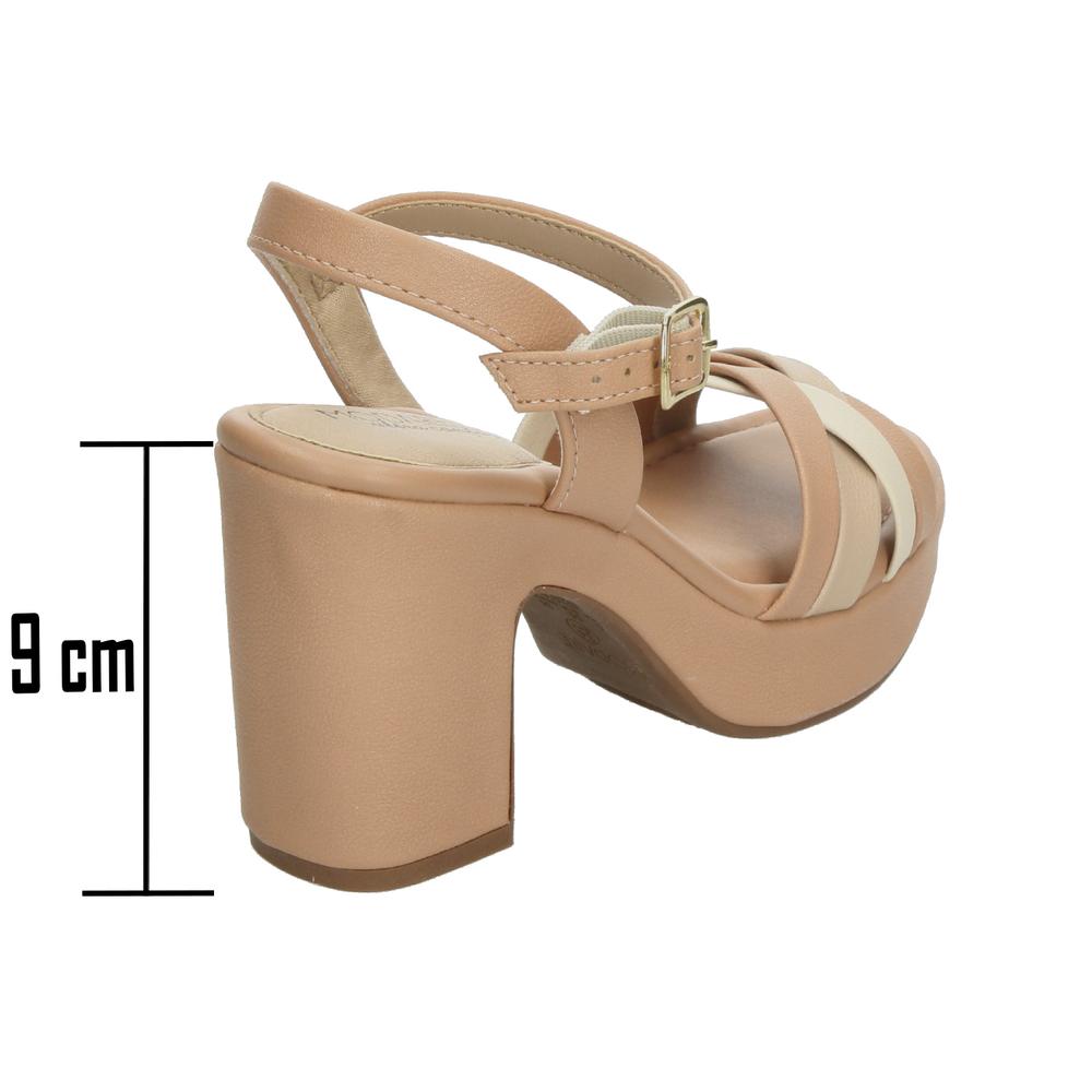 Foto 4 pulgar | Sandalias Modare Maquillaje Para Mujer [mod100] Beige
