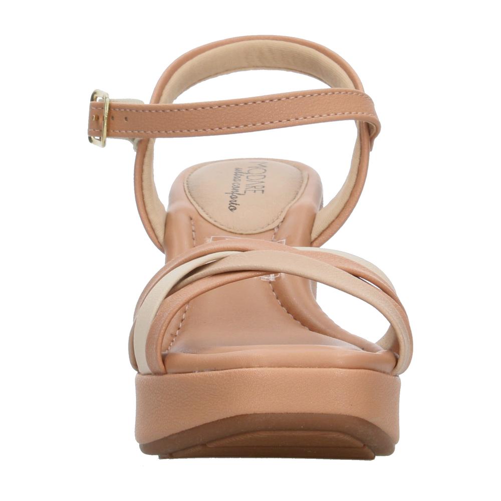 Foto 6 | Sandalias Modare Maquillaje Para Mujer [mod100] Beige