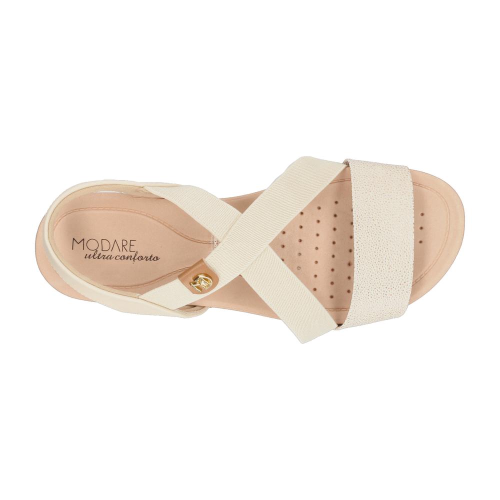 Foto 9 pulgar | Sandalias Modare Cremita Para Mujer [mod110] Beige