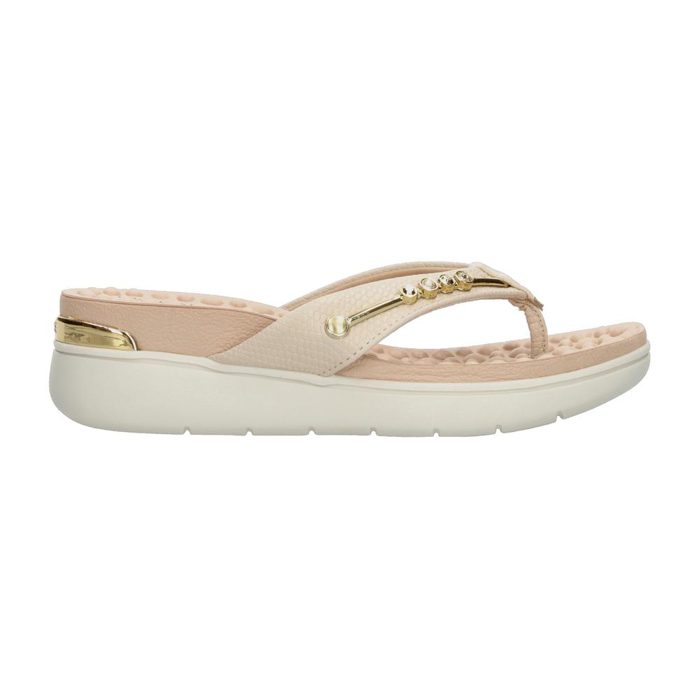 Foto 1 | Sandalias Modare Cremita Para Mujer [mod124] Beige