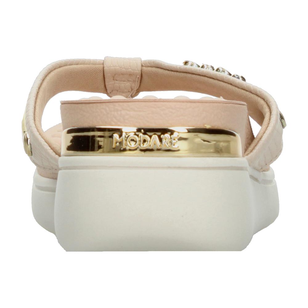 Foto 7 | Sandalias Modare Cremita Para Mujer [mod124] Beige