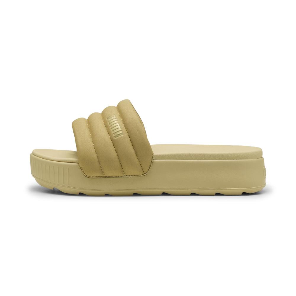 Foto 1 | Sandalias Puma Karmen Puffy Aqua Metallics Para Mujer Cafe