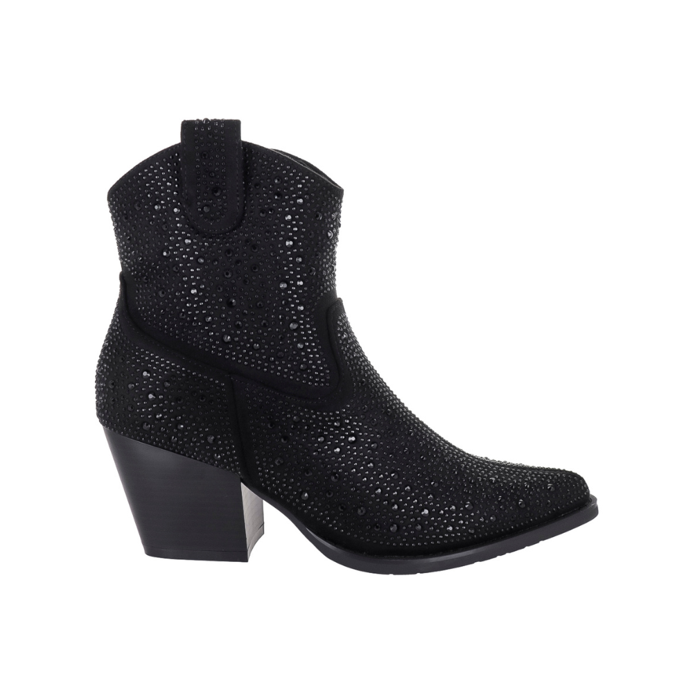 Foto 3 pulgar | Botines Roze Negro  Para Mujer