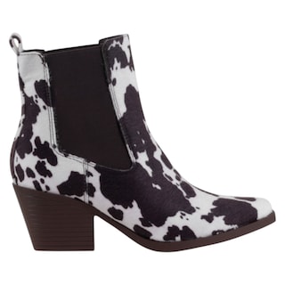 Foto 2 | Botas Tipo Western Exterior Textil Color Multicolor Para Mujer De Rbcollection