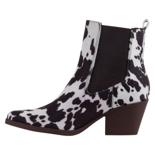 Foto 3 | Botas Tipo Western Exterior Textil Color Multicolor Para Mujer De Rbcollection
