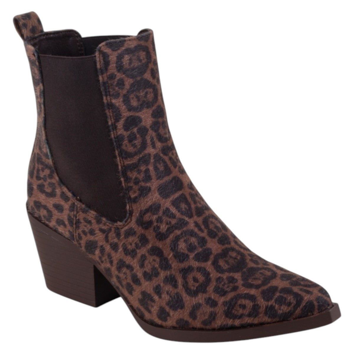Foto 2 pulgar | Botas Tipo Western Exterior Textil Color Café Para Mujer De Rbcollection