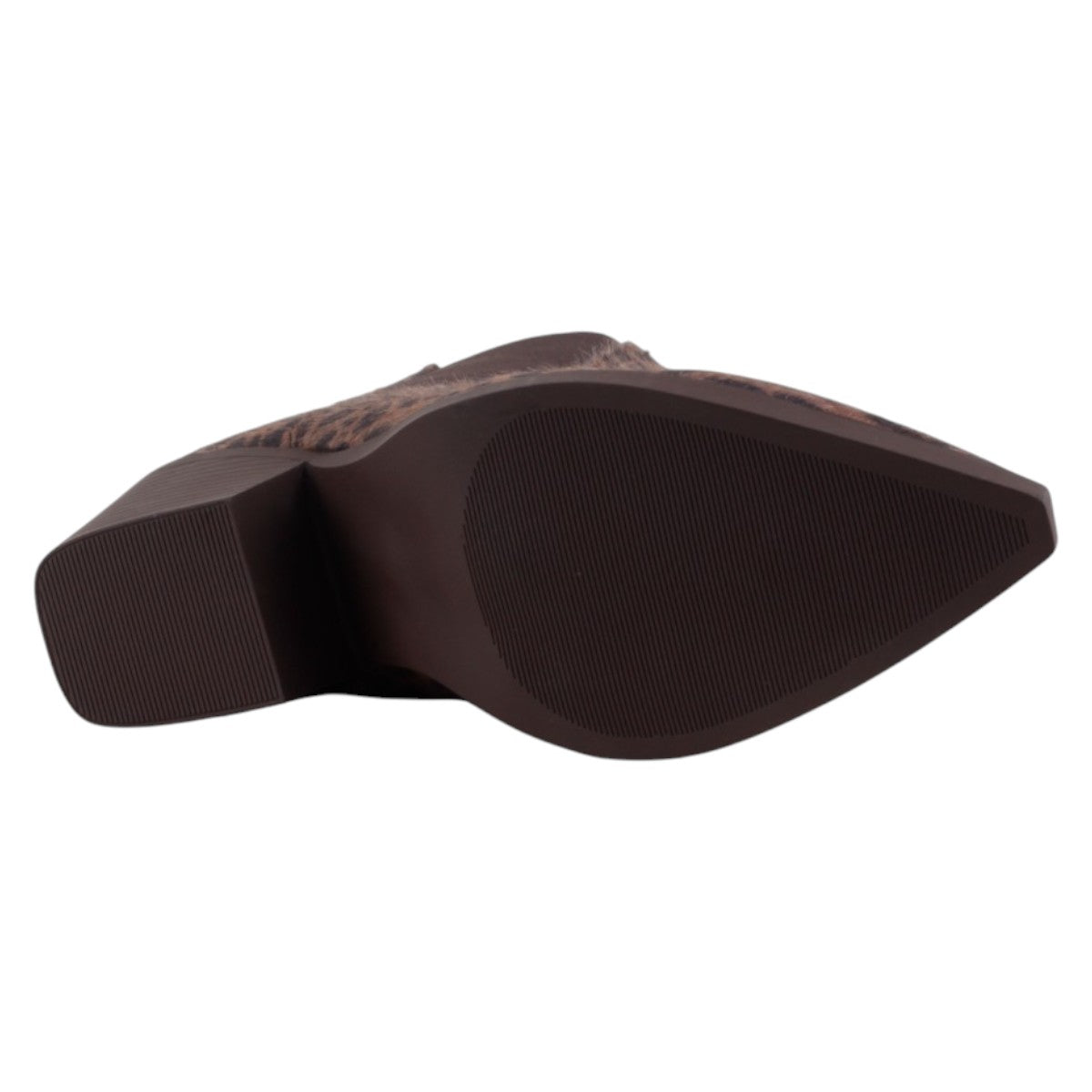 Foto 5 pulgar | Botas Tipo Western Exterior Textil Color Café Para Mujer De Rbcollection