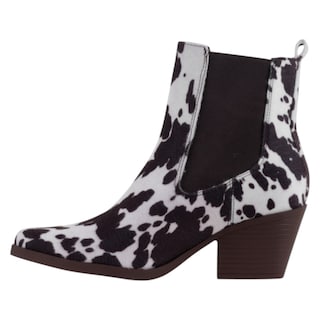 Foto 3 | Botas Tipo Western Exterior Textil Color Multicolor Para Mujer De Rbcollection