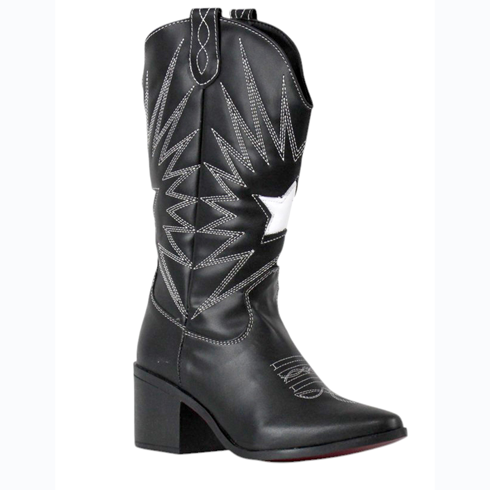 Foto 1 | Botas Vaqueras Mujer Western Moda Country Estrelladama Kuali