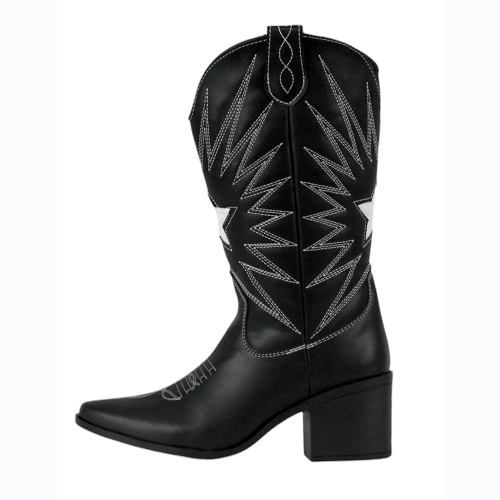 Foto 4 | Botas Vaqueras Mujer Western Moda Country Estrelladama Kuali