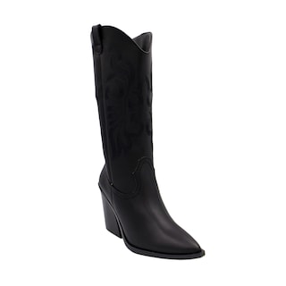 Foto 2 | Botas Vaqueras Básicas Debajo De La Rodilla En Tendencia Dolly