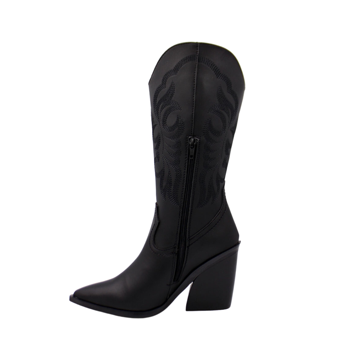 Foto 5 pulgar | Botas Vaqueras Básicas Debajo De La Rodilla En Tendencia Dolly