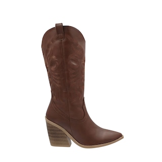 Foto 1 | Botas Vaqueras Básicas Debajo De La Rodilla En Tendencia Dolly