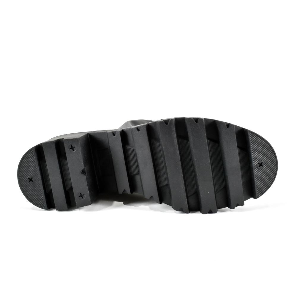 Foto 3 pulgar | Botas Combat Chunky 6cm Plataforma Para Mujer Mod Maya Negro