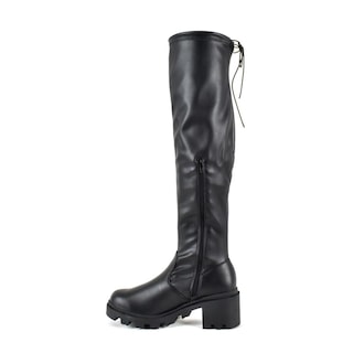 Foto 5 | Botas Combat Chunky 6cm Plataforma Para Mujer Mod Maya Negro