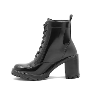 Foto 6 | Bota Chunky Greenlove Para Mujer Con Plataforma Tacón 6cm Negro