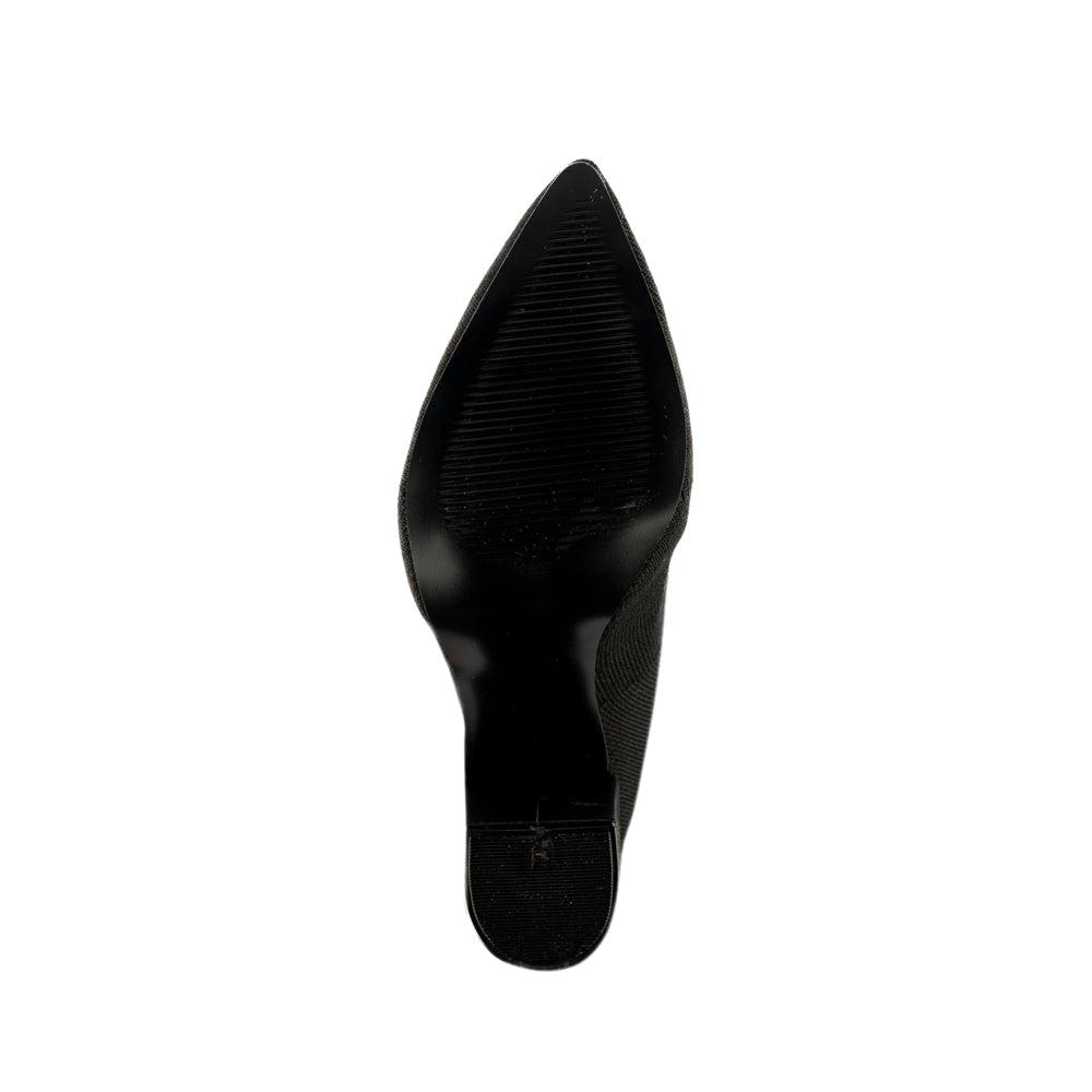 Foto 5 pulgar | Bota Alta Elástica Moda Tacón 9cm Para Mujer Walki Ofelia Negro
